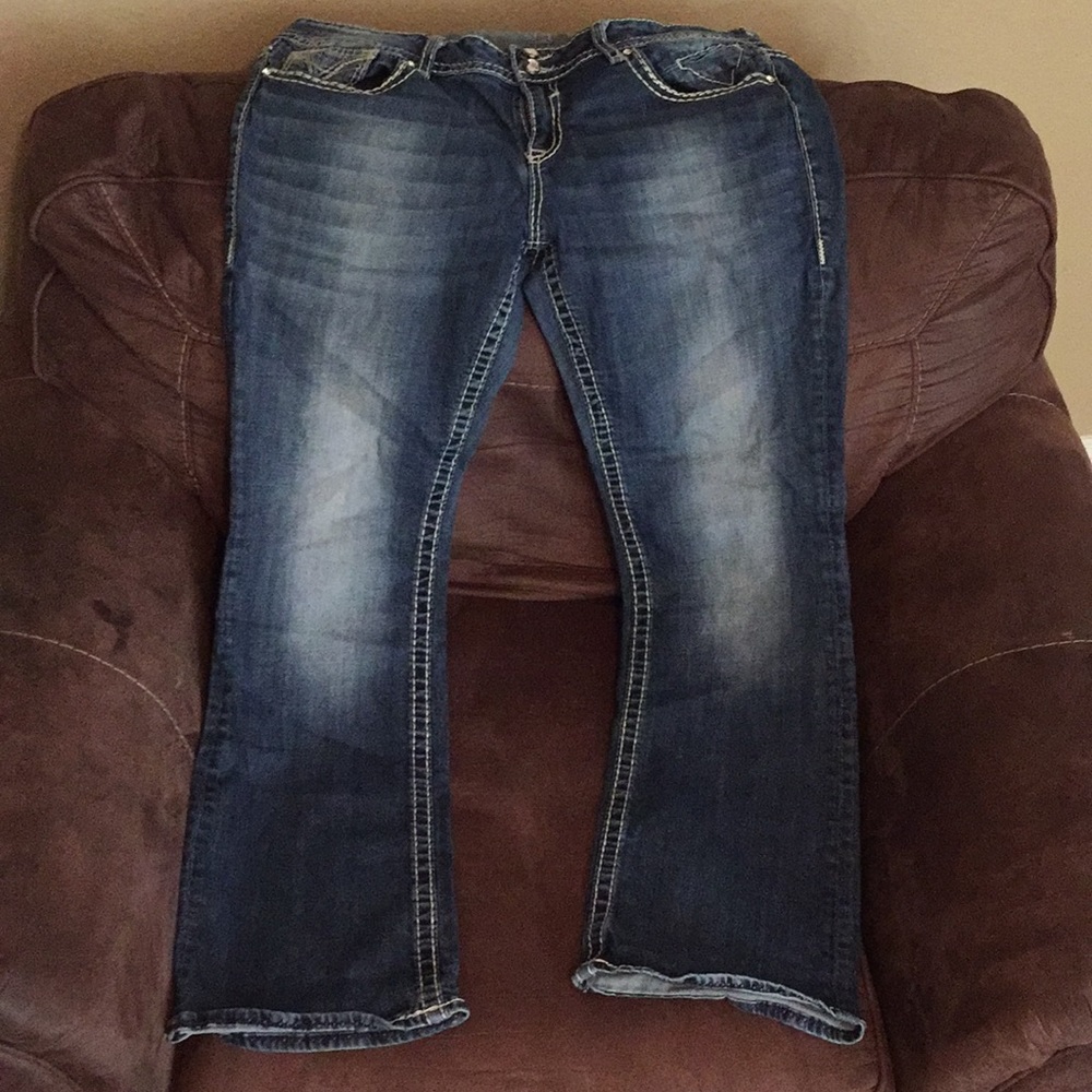 Plus size jeans